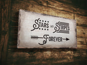 Stars and Stripes Forever - Canvas Print
