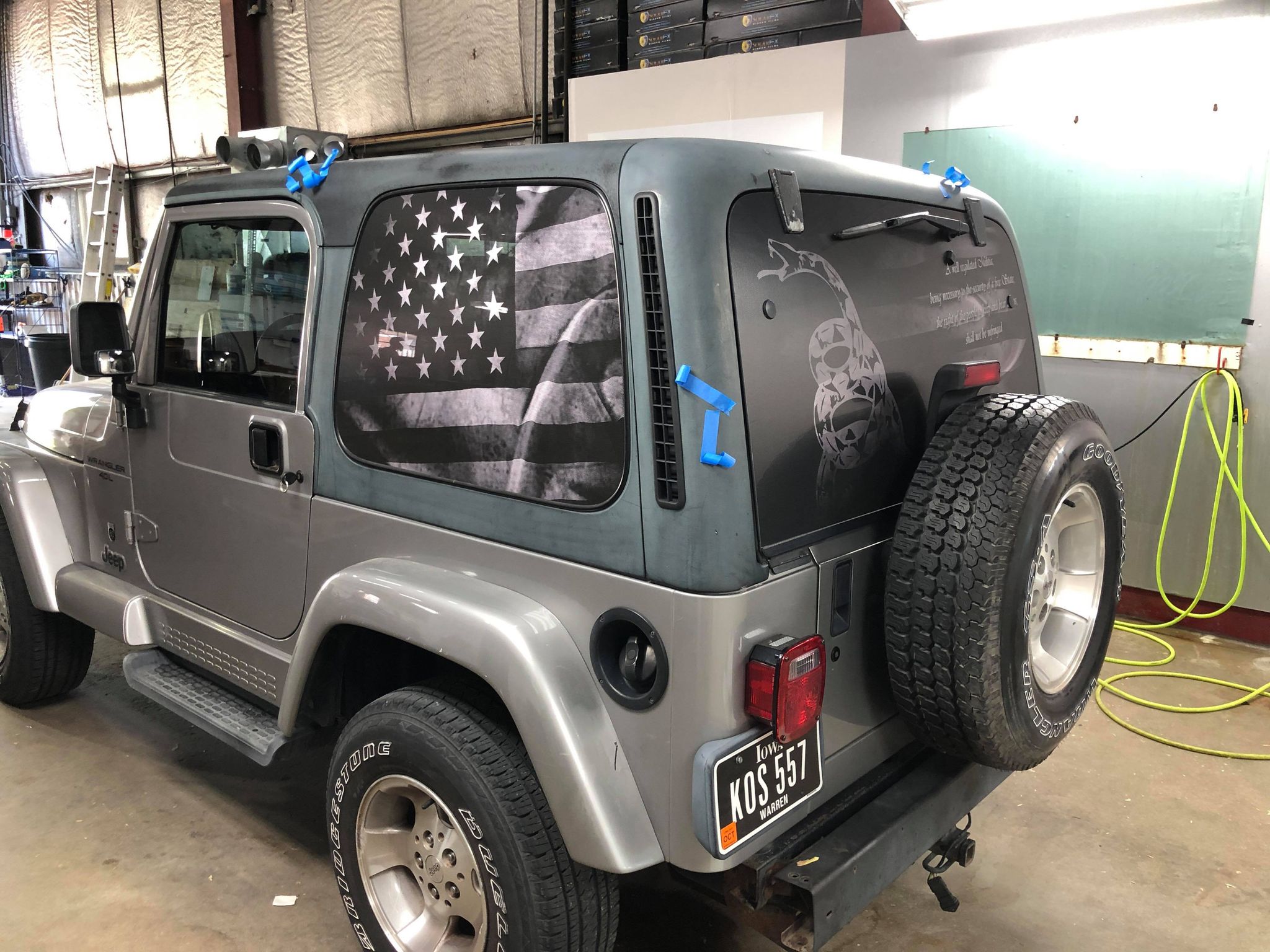 Don't Tread On My 2A - Jeep Wrangler 1997-Current