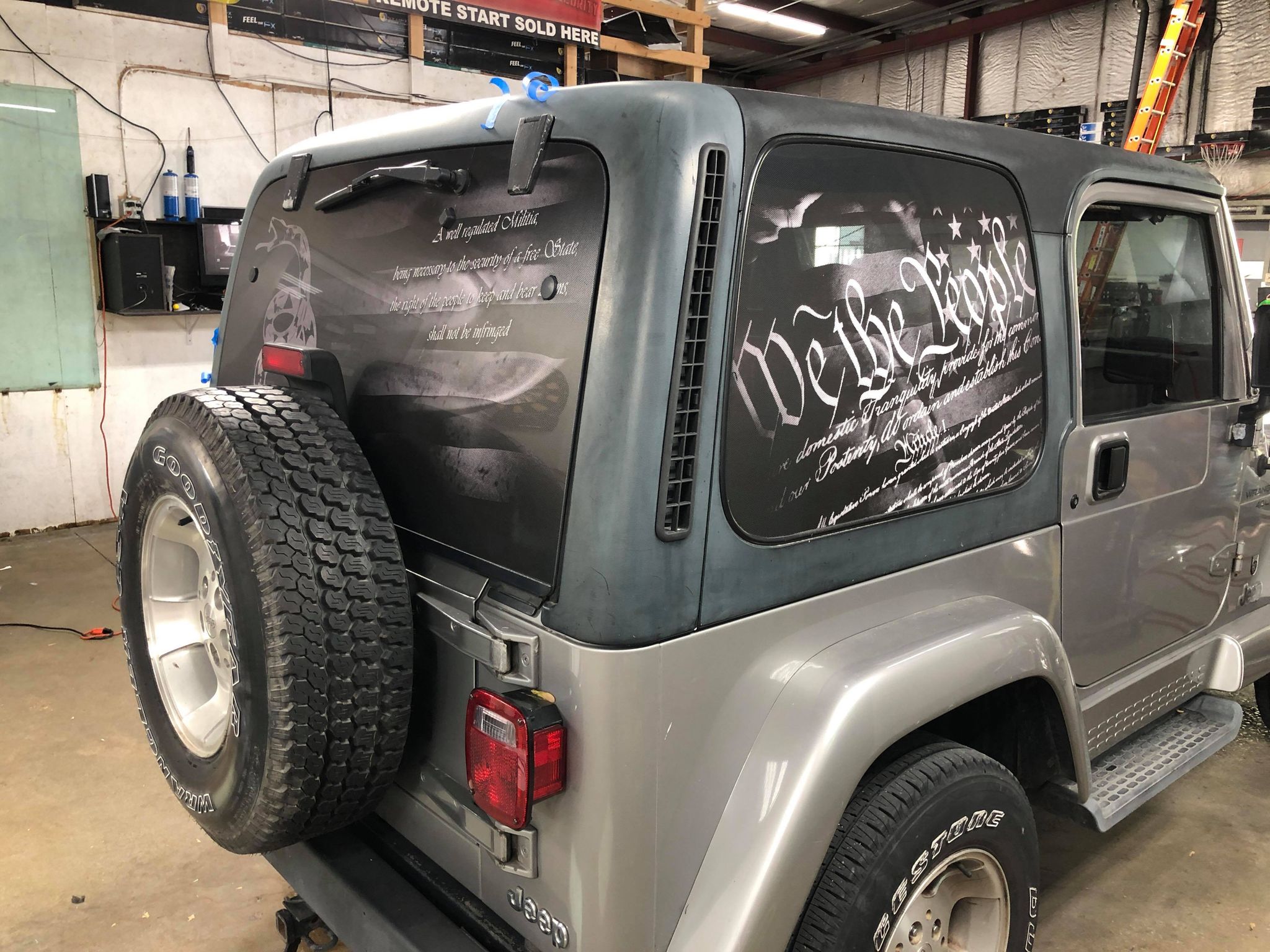 Don't Tread On My 2A - Jeep Wrangler 1997-Current