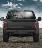 2nd Amendment - American Flag Back Window Decal