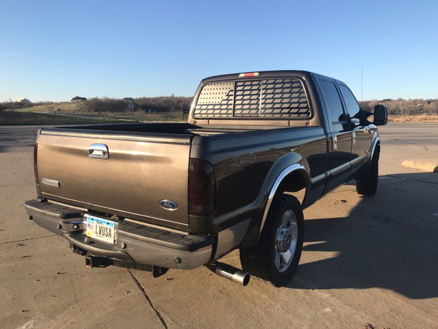 American Flag - ParaTread Truck Back Window Perforated Decal