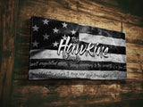 2nd Amendment Wall Art Canvas - Personalized With Family Name