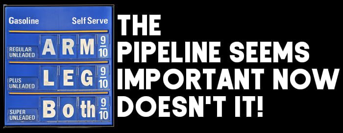 Pipeline Seems Important Now...