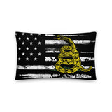 Don't Tread on My 2A Flag Pillow