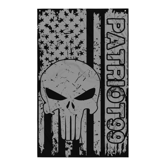 Patriot99 Skull Wall Flag
