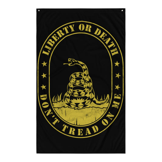 Liberty Or Death w/Snake Flag