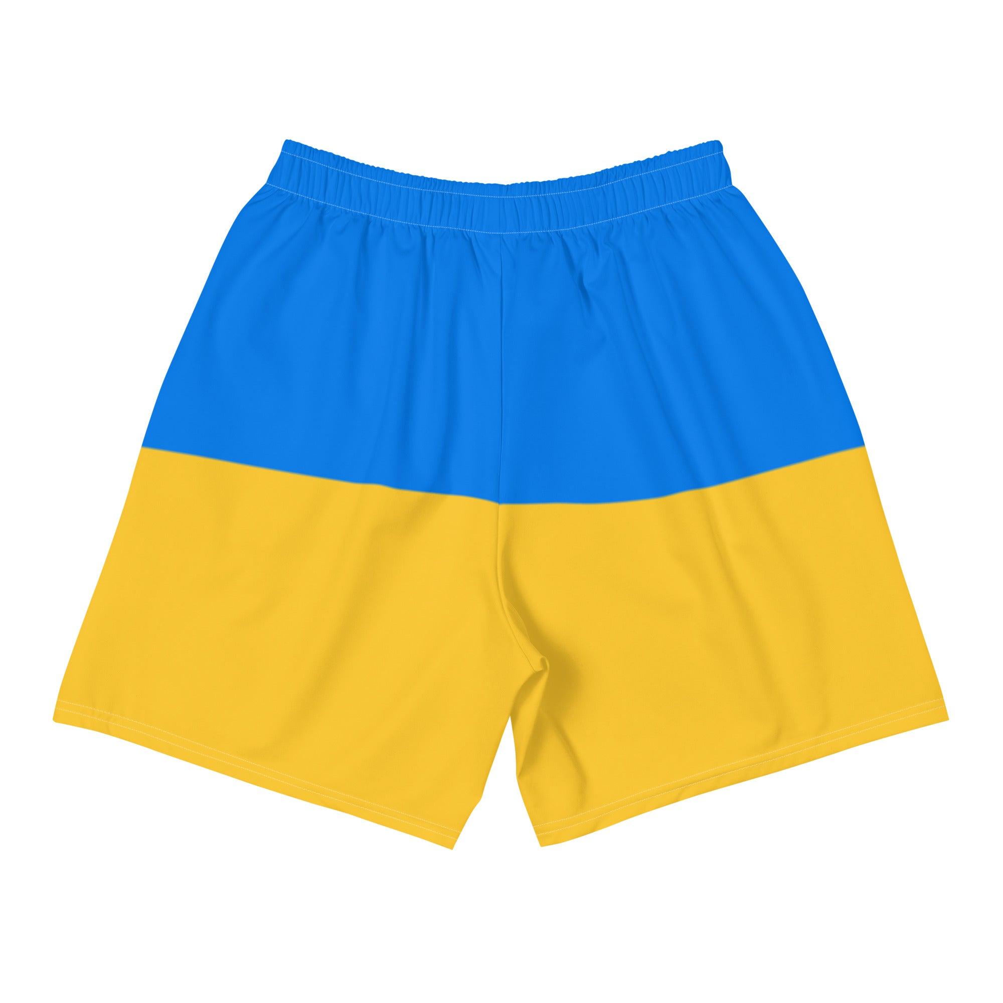 Ukrainian Inspired Men's Athletic Long Shorts