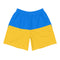 Ukrainian Inspired Men's Athletic Long Shorts