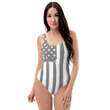 American Flag One-Piece Swimsuit