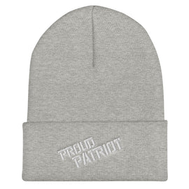 Proud Patriot Cuffed Beanie