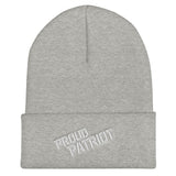 Proud Patriot Cuffed Beanie