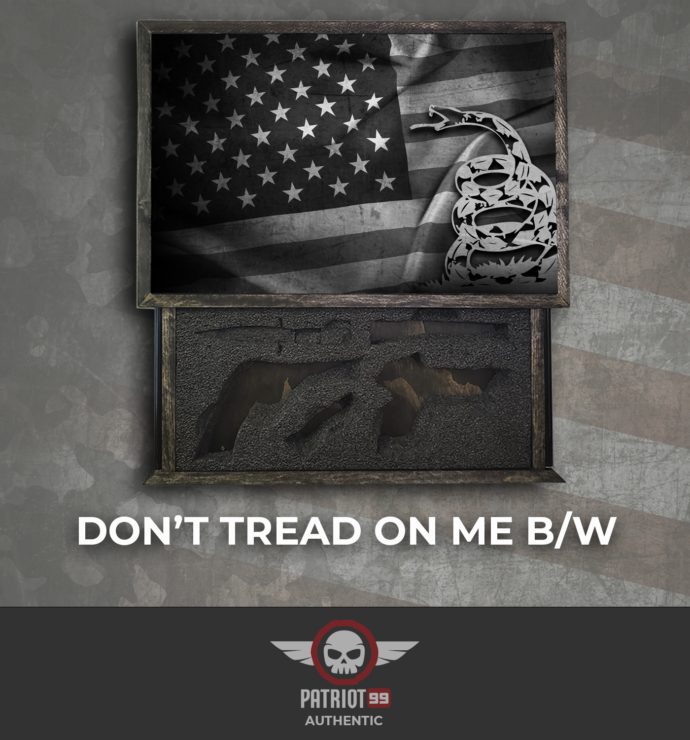 Wall Concealment Photo Flag Box