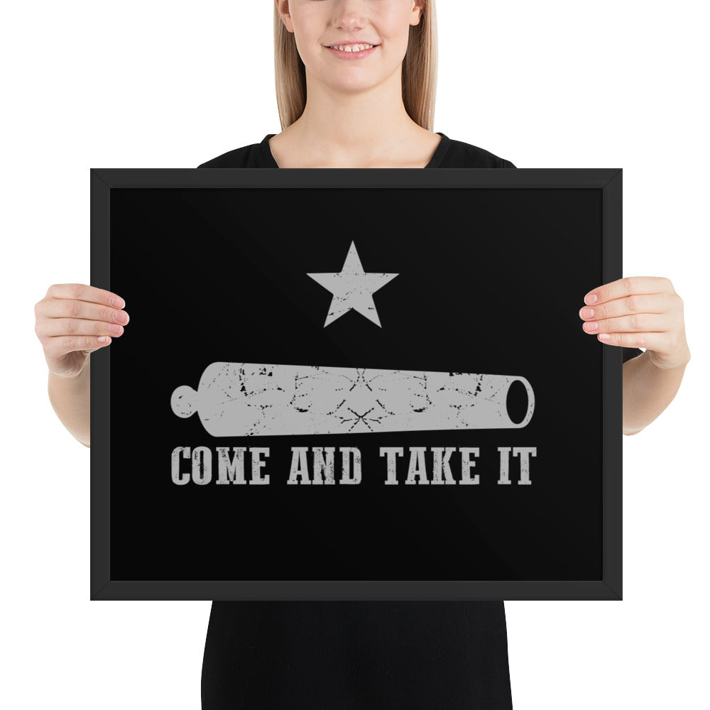 Come and Take It Framed poster