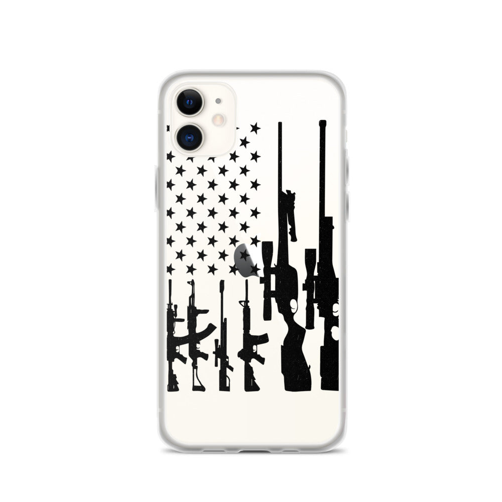 American Flag 2nd Amendment iPhone Case