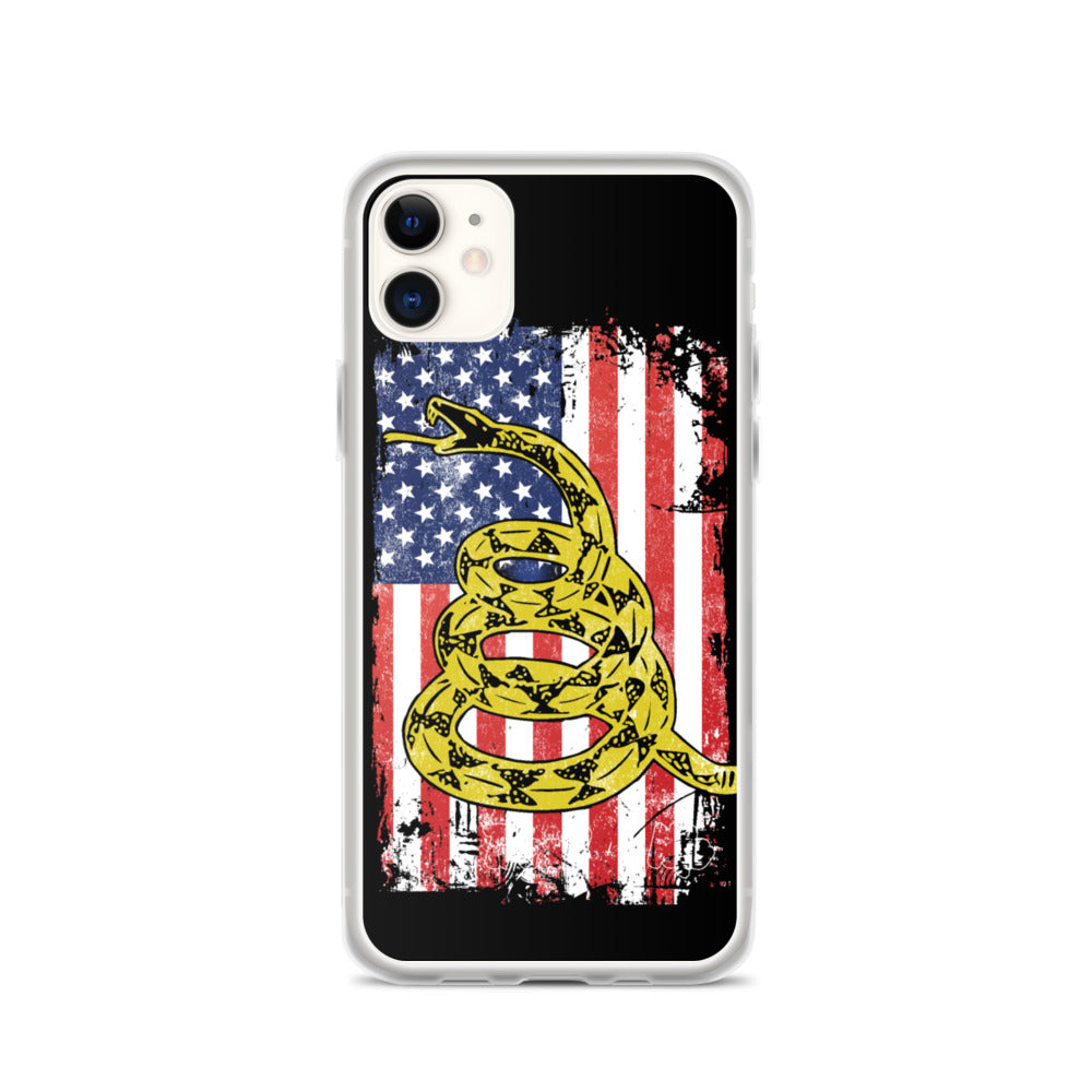 Gadsden Flag Don’t Tread iPhone Case