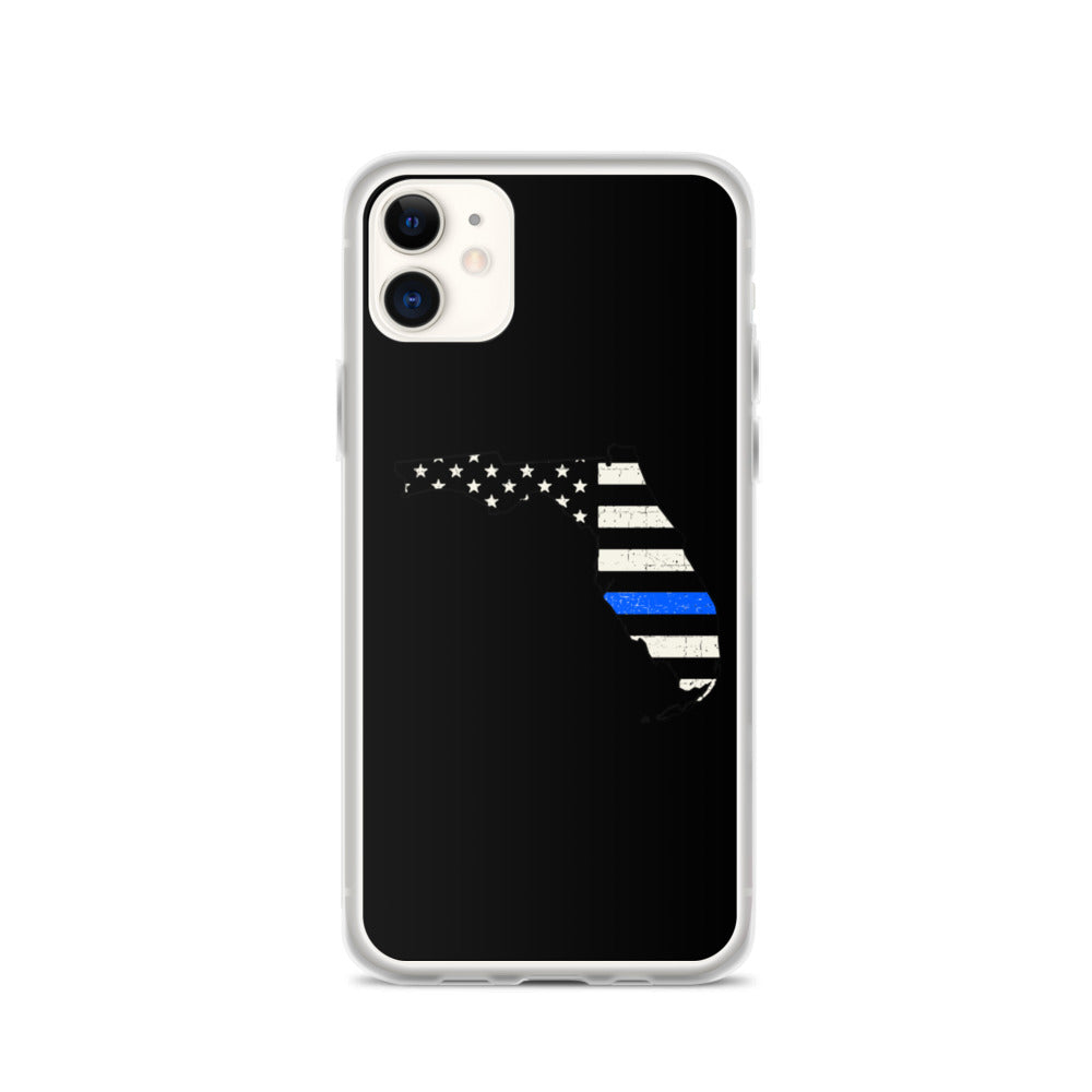 Florida State Thin Blue Line iPhone Case