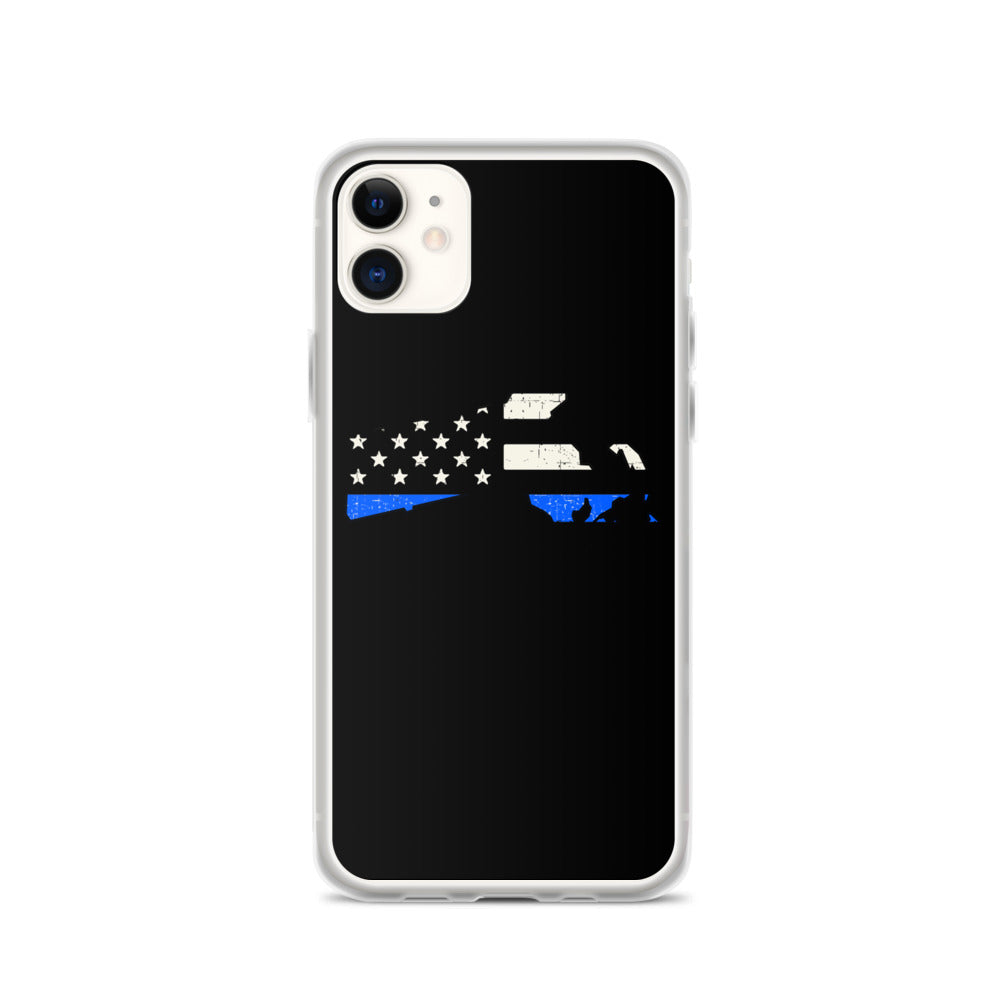 Massachusetts Thin Blue Line iPhone Case