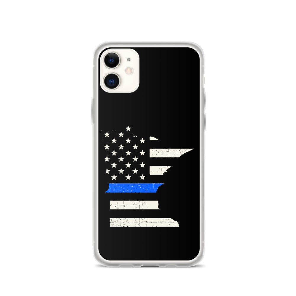 Minnesota Thin Blue Line iPhone Case