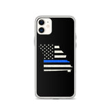 Missouri Thin Blue Line iPhone Case