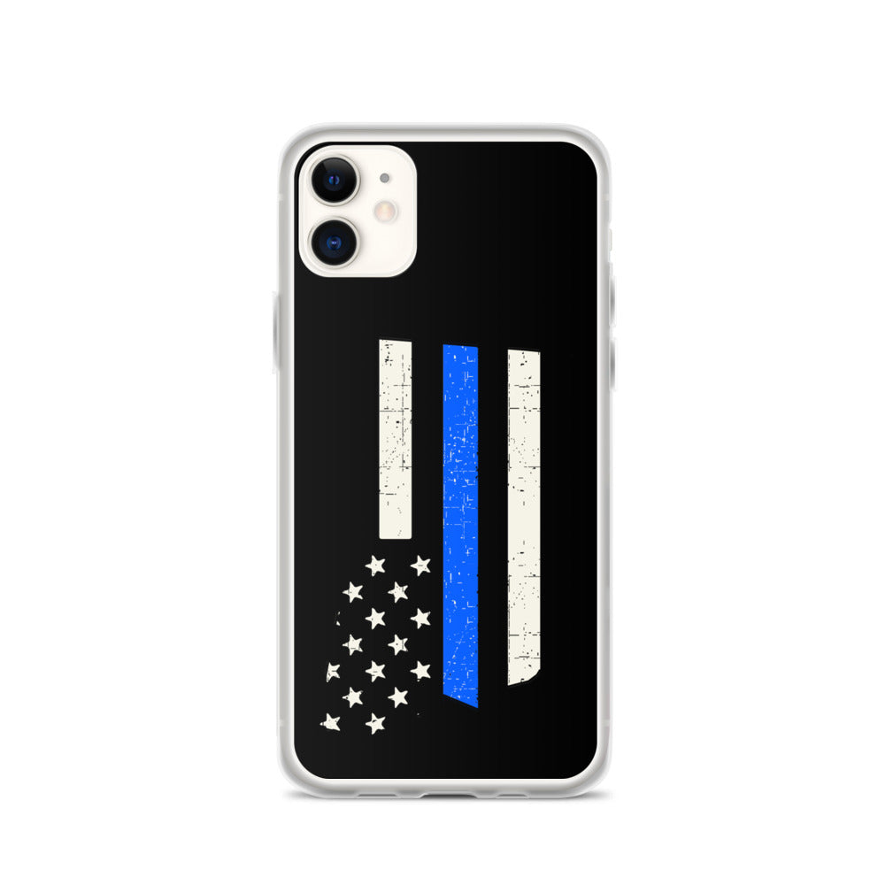 Montana Thin Blue Line iPhone Case