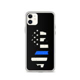 New Jersey Thin Blue Line iPhone Case