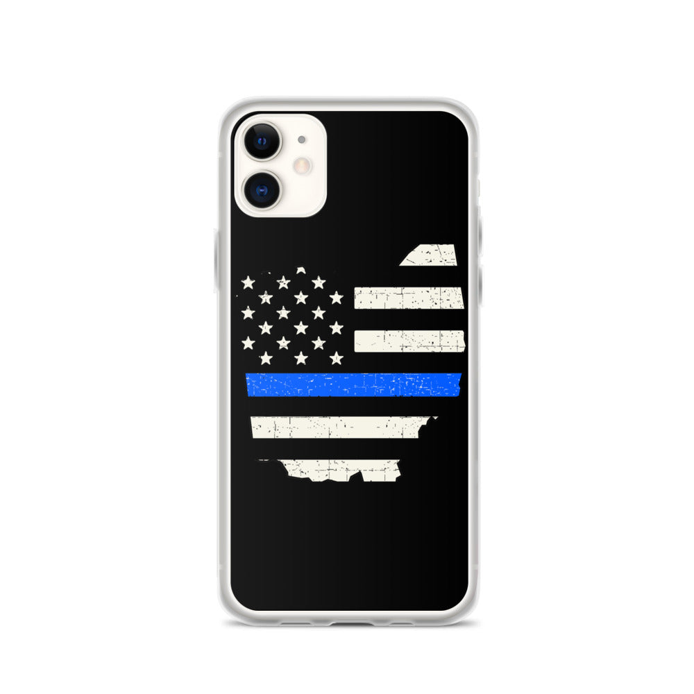 Ohio Thin Blue Line iPhone Case