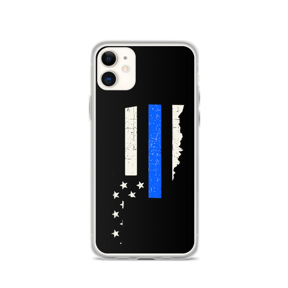 Oklahoma Thin Blue Line iPhone Case