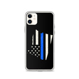 Oregon Thin Blue Line iPhone Case