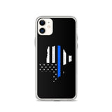 Texas Thin Blue Line iPhone Case