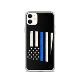 Wyoming Thin Blue Line iPhone Case