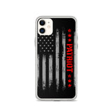 Patriot Worn Flag iPhone Case