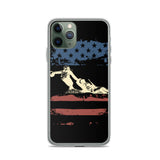 Worn Fallen Soldier Flag iPhone Case