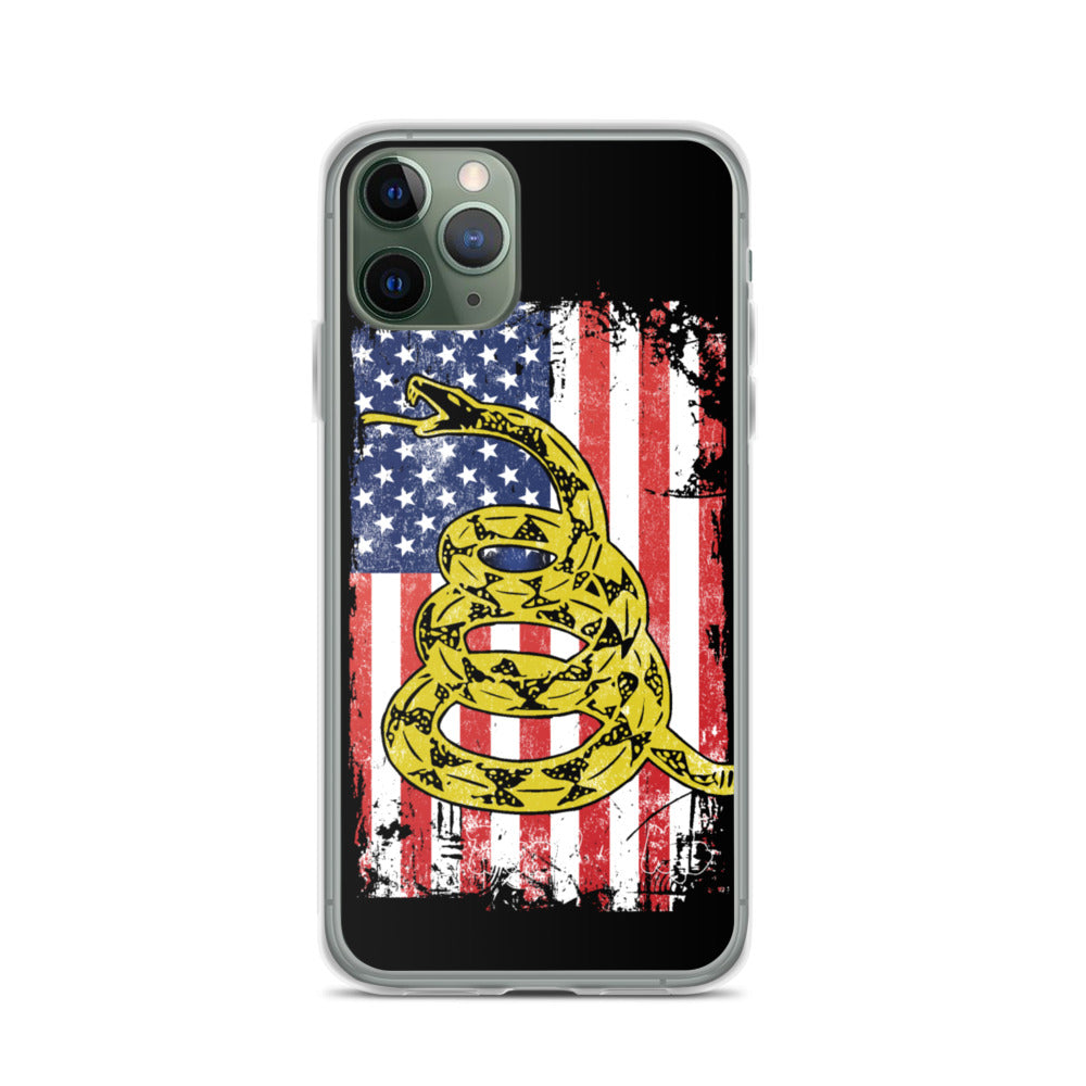 Gadsden Flag Don’t Tread iPhone Case