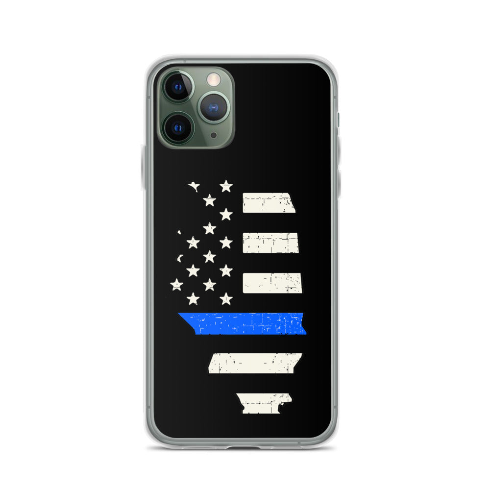 Illinois Thin Blue Line iPhone Case