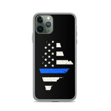 Maine Thin Blue Line iPhone Case