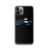 Massachusetts Thin Blue Line iPhone Case