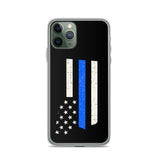 Montana Thin Blue Line iPhone Case