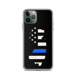 New Jersey Thin Blue Line iPhone Case