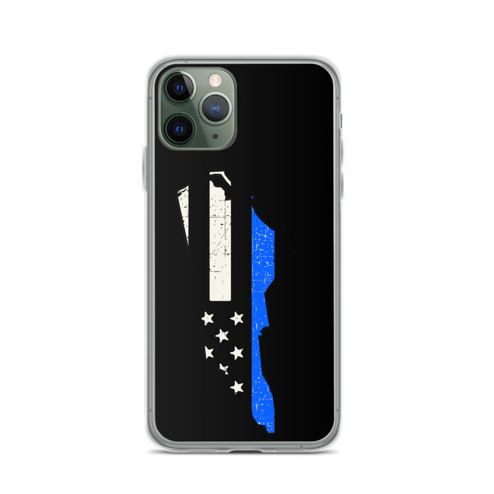 North Carolina Thin Blue Line iPhone Case