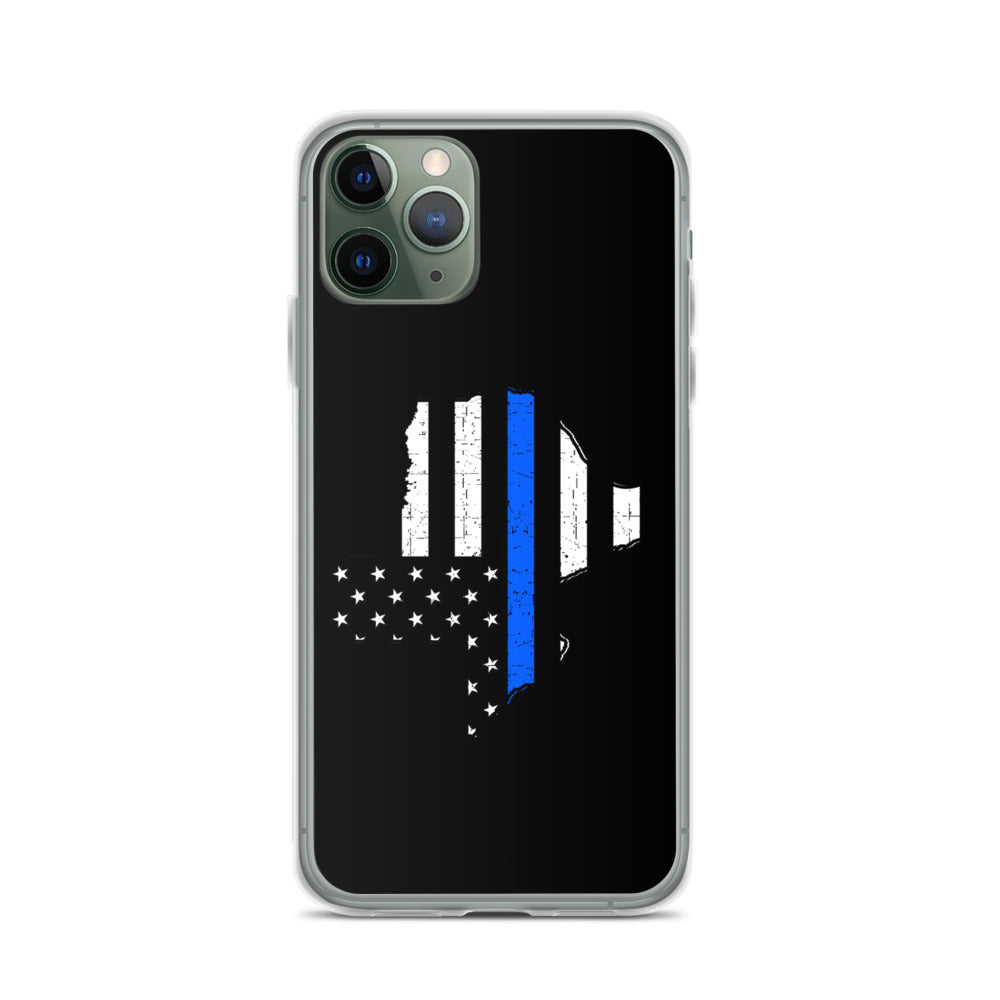 Texas Thin Blue Line iPhone Case