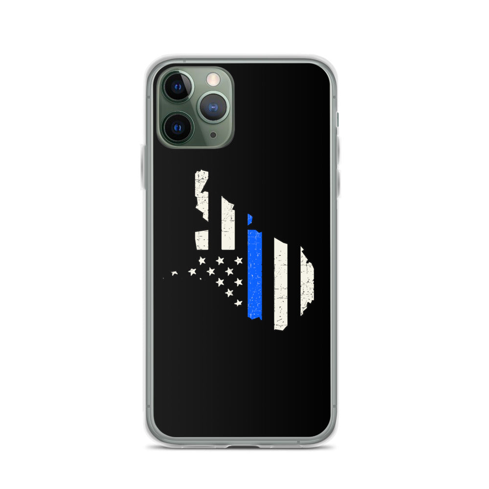 West Virginia Thin Blue Line iPhone Case