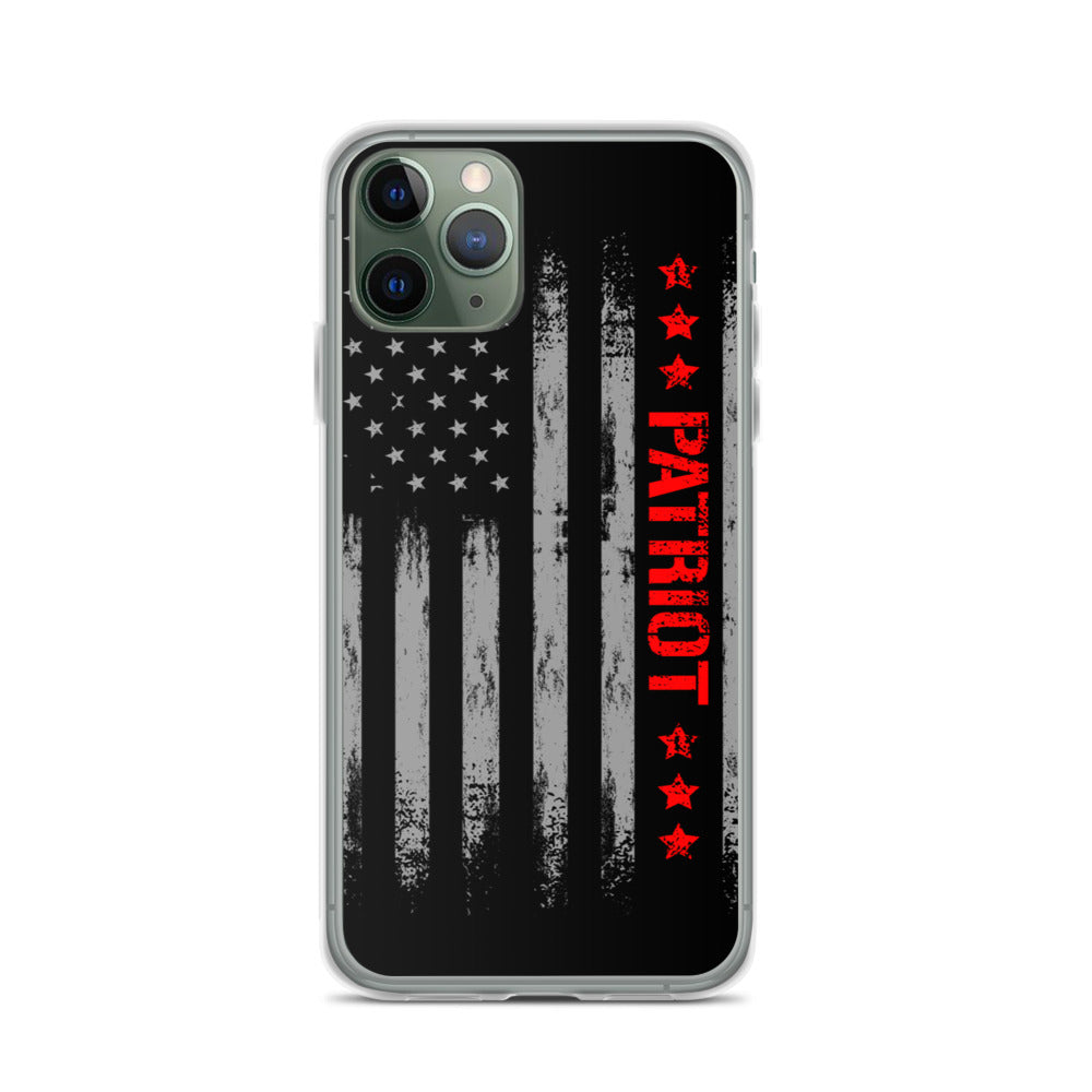 Patriot Worn Flag iPhone Case