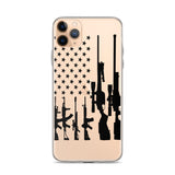 American Flag 2nd Amendment iPhone Case