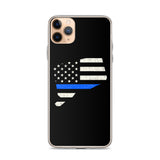 Connecticut Thin Blue Line iPhone Case