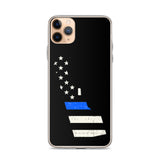 Delaware Thin Blue Line iPhone Case