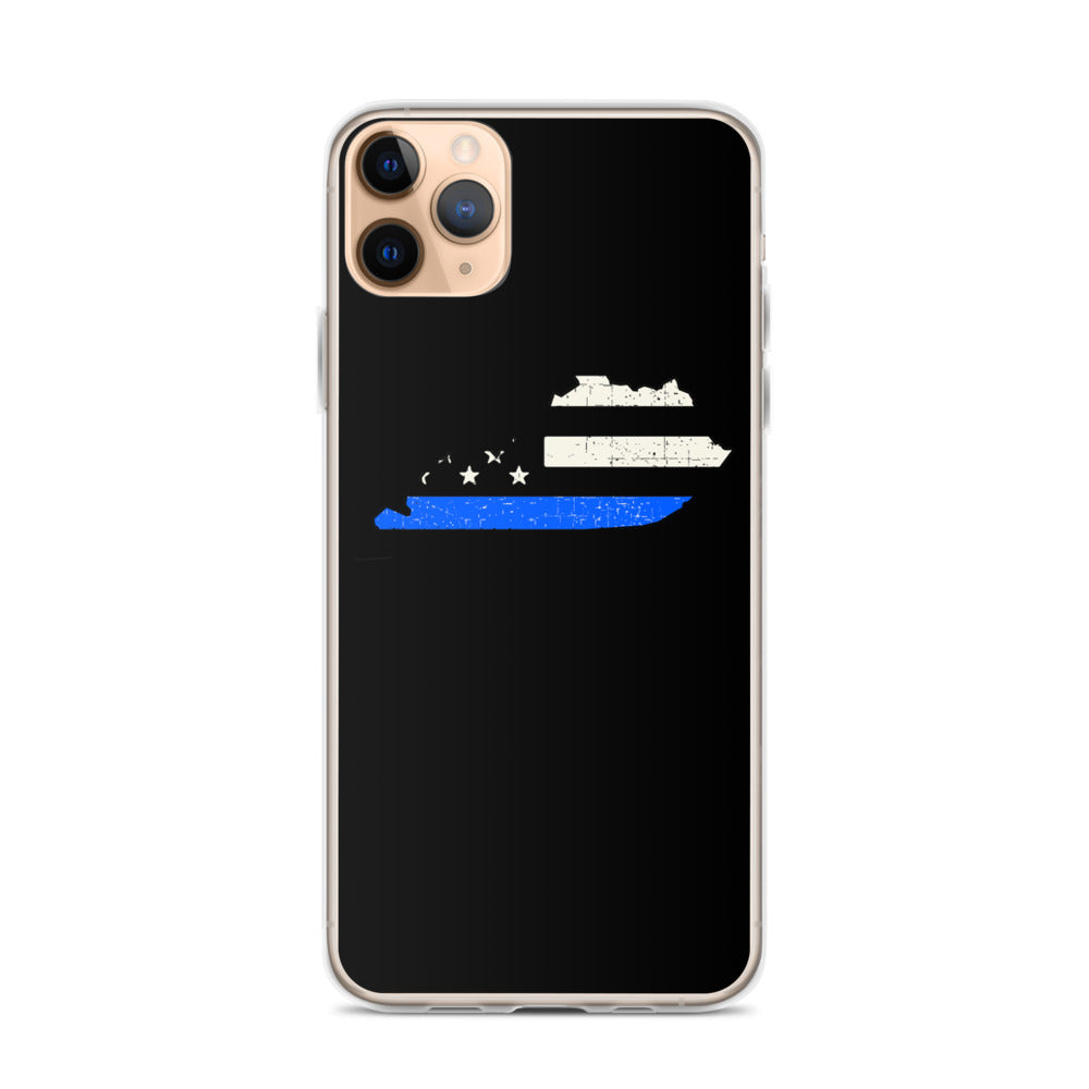 Kentucky Thin Blue Line iPhone Case