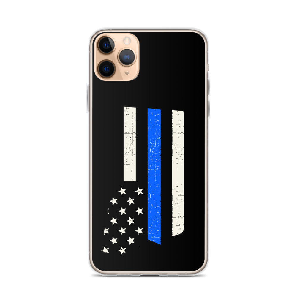 Montana Thin Blue Line iPhone Case