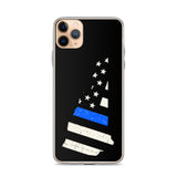 New Hampshire Thin Blue Line iPhone Case