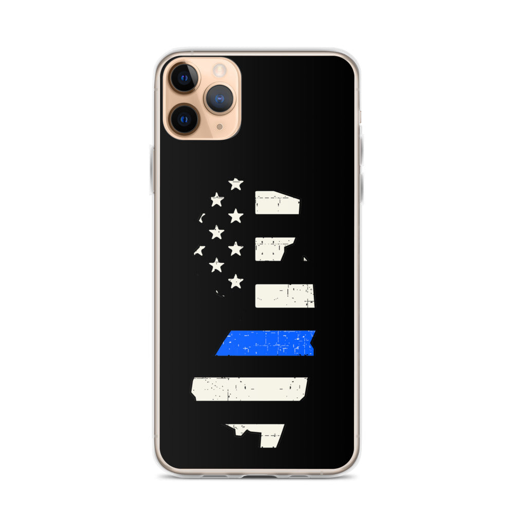 New Jersey Thin Blue Line iPhone Case