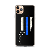 Oklahoma Thin Blue Line iPhone Case